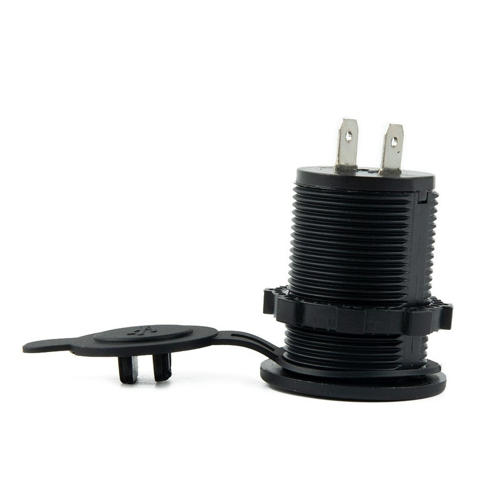 USB Socket Dual USB Chargers For 12-24V Voltage Vehicles USB Data Cable
