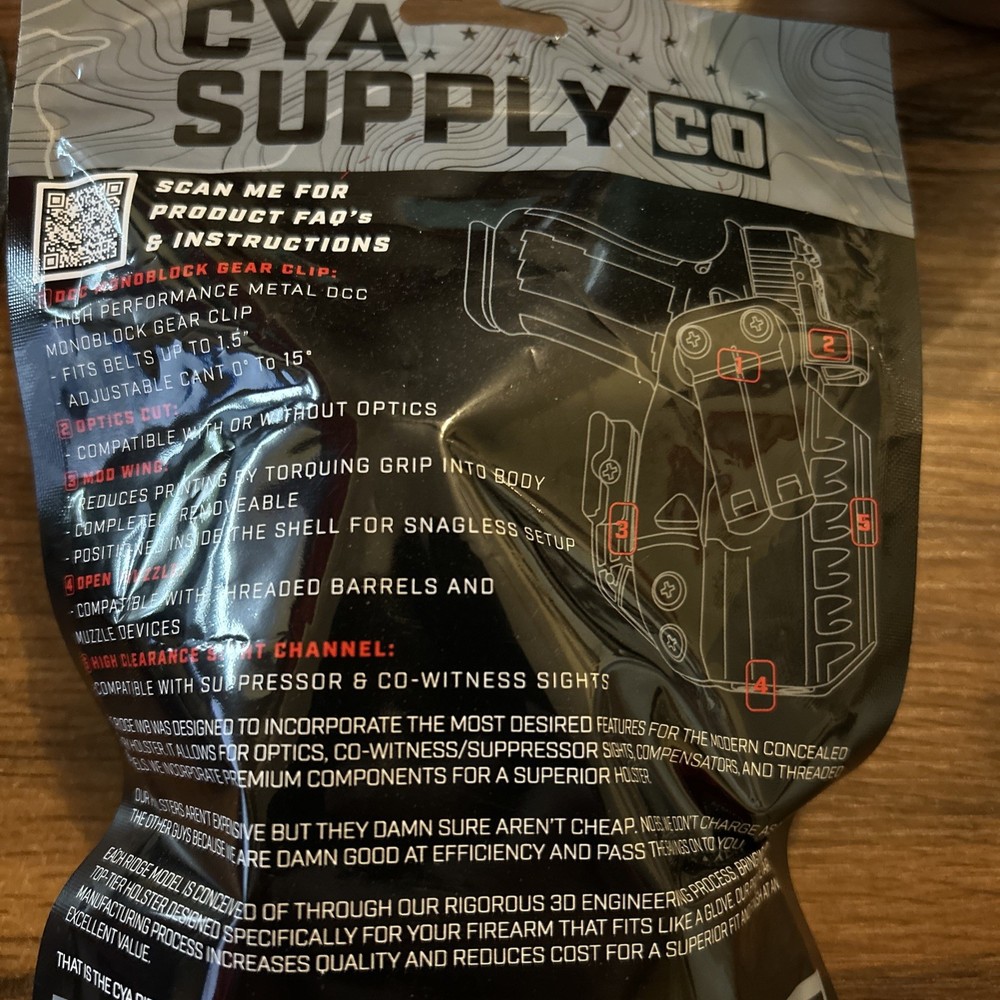 Concealment IWB Holster