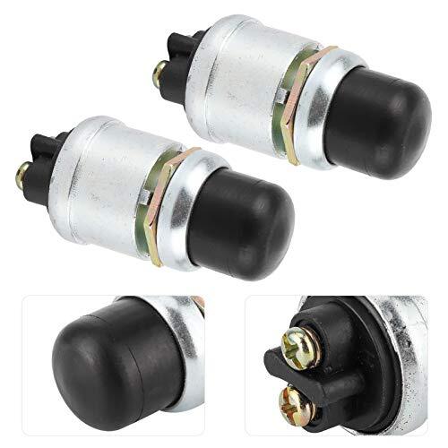 2PCS 12 Volt DC Heavy-Duty Momentary Push-Button 50 Amp Starter Switch