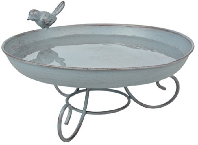 FB401 Series Standing Bird Bath, Grey