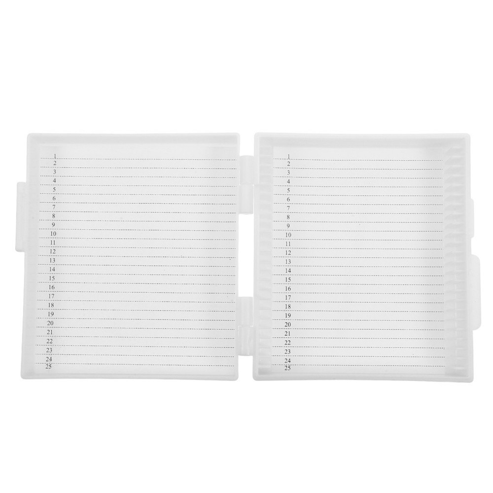 Microscope Sample Storage Box Laboratory Slide Storing Tool Accessories