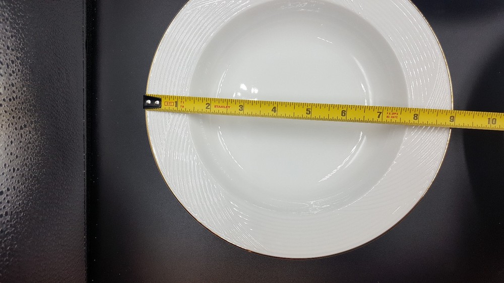 Dansk Brocade Gold 3 Soup Bowls