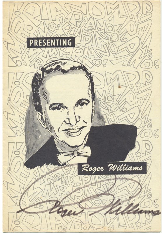 Roger WILLIAMS / Photograph Signed
