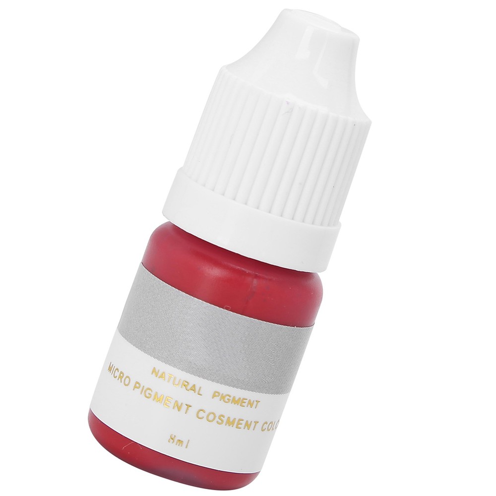Fast Coloring Lip Tattoo Ink Practice Microblading Pigment Accessory 8ml Red