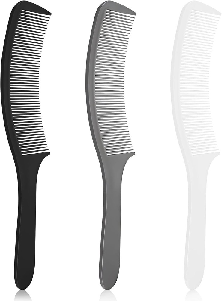 Curved Barber Clipper b Set in Bla, White, Grey:  for