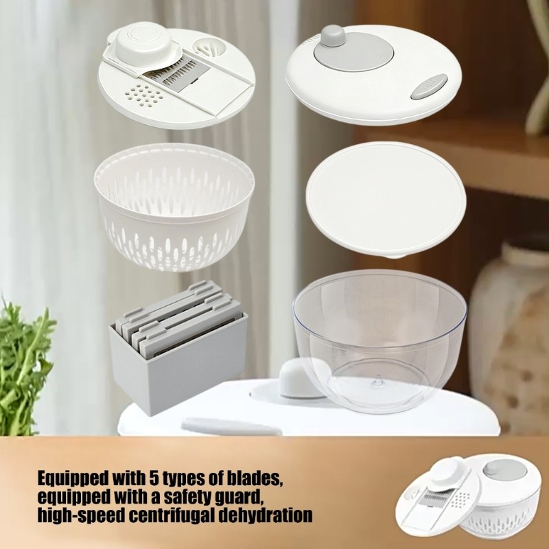 High Efficiency Rotations Systems Featuring Easy Knob Vegetable Dehydrator