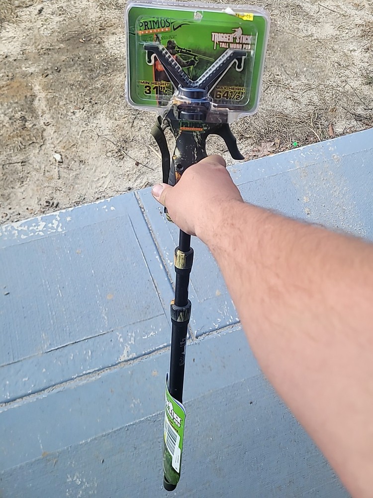 Trigger Stick Shooting Stick Adjustable Height