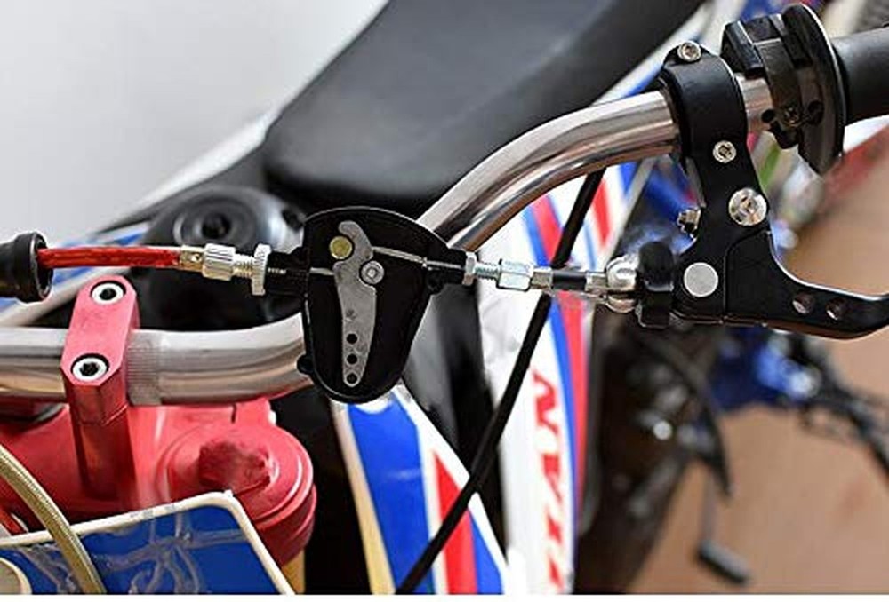 FXCNC CNC Aluminum Line Easy Stunt Pull Clutch Cable Lever Replacement System...