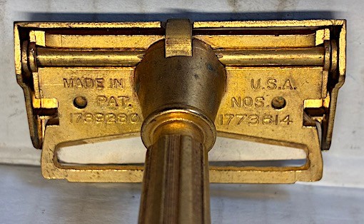 2 Gillette GEM Razors Micromatic in Box with Tags and Push Button Plastic Handle