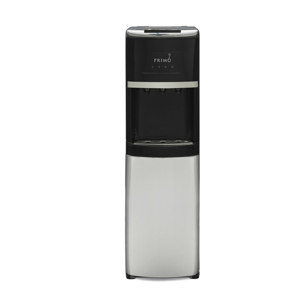 Primo Deluxe Water Dispenser Bottom Loading, Hot/Cold/Room Temp, Stainless