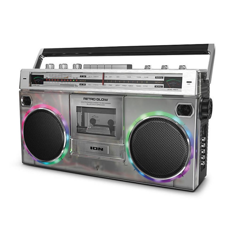ION Audio RETROGLOWXUS Retro Glow Bluetooth Speaker