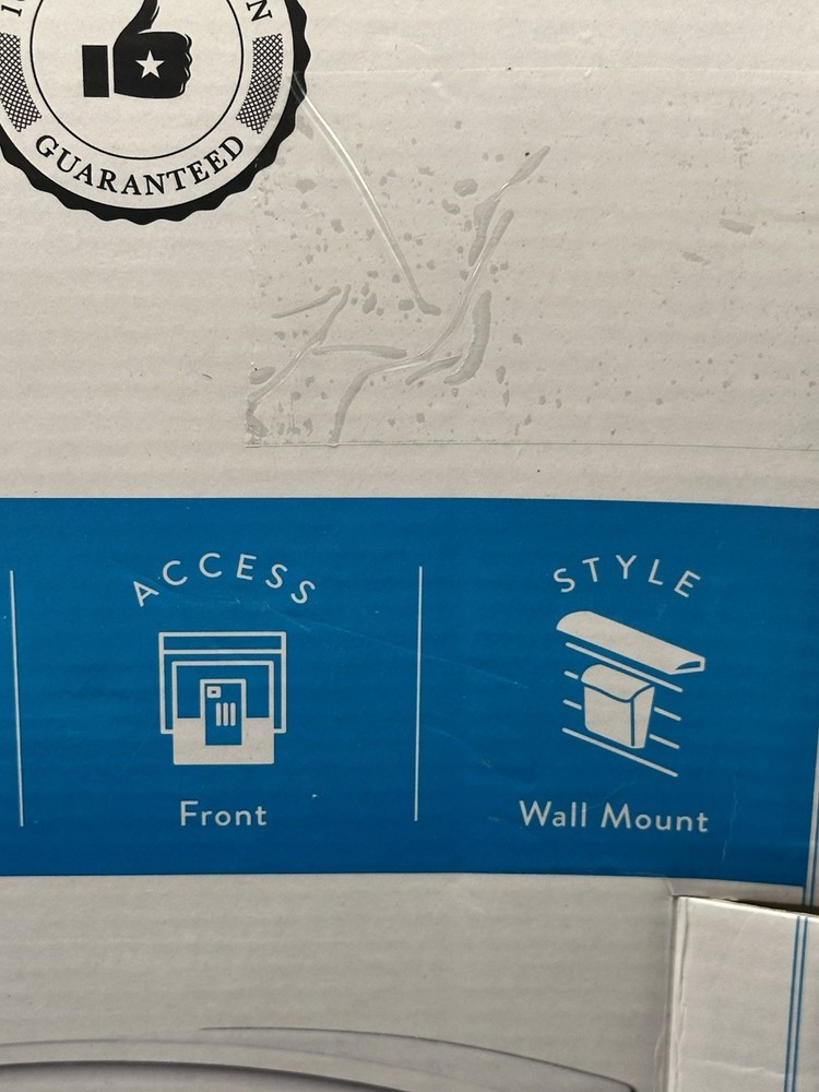 Dal Rae Architectural Mailbox Locking Wall Mount Mailbox 2562W-10 Front Access