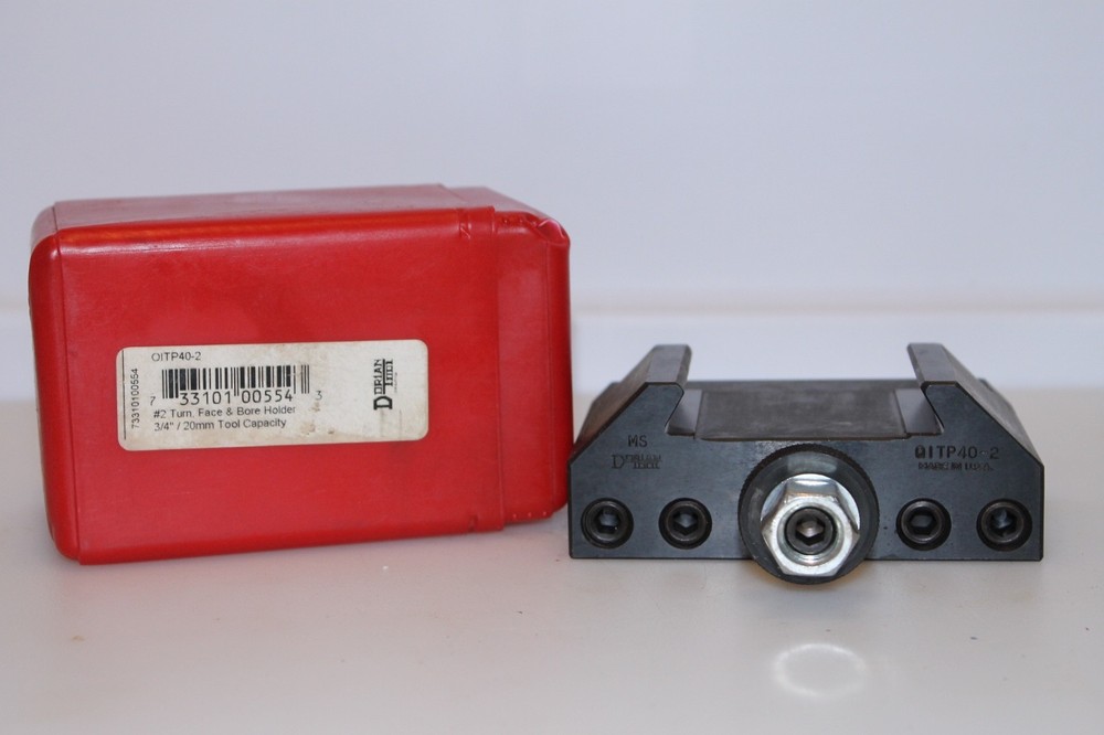 Dorian QITP40-2  #2 Turn, Face & bore holder 3/4 Tool Capacity
