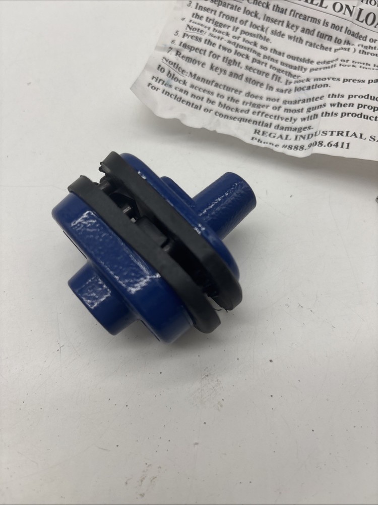 Regal Trigger Lock w/ 2 Keys Never Used