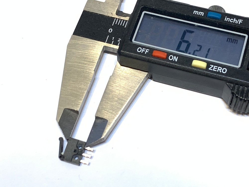 2 Pieces- NC NO Microswitch Reset mini small Micro Limit Switch Lever Camera