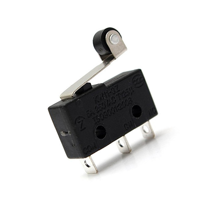 5pcs Tact Switch 3A 5A 250V Microswitch Round Handle 3PIN