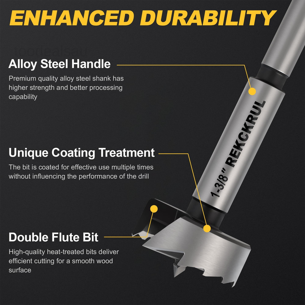 5/16 Inch Forstner Bit, 5/16" | Precision Imperial Sizing