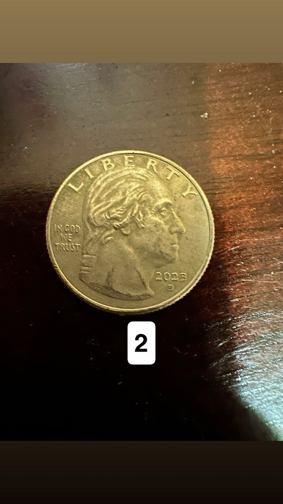 2-Error 25 Cent Coin Jovita Idar “In Cod We Trust”