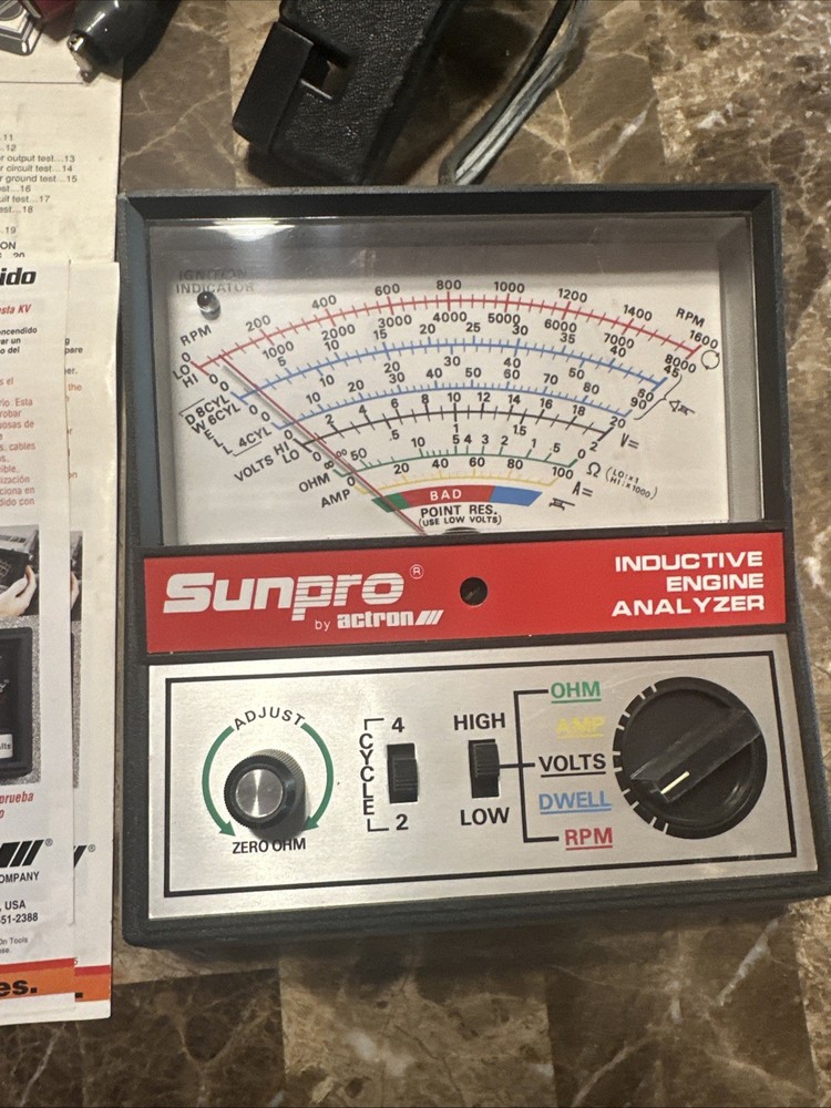 Sunpro Inductive Engine Analyzer CP7673