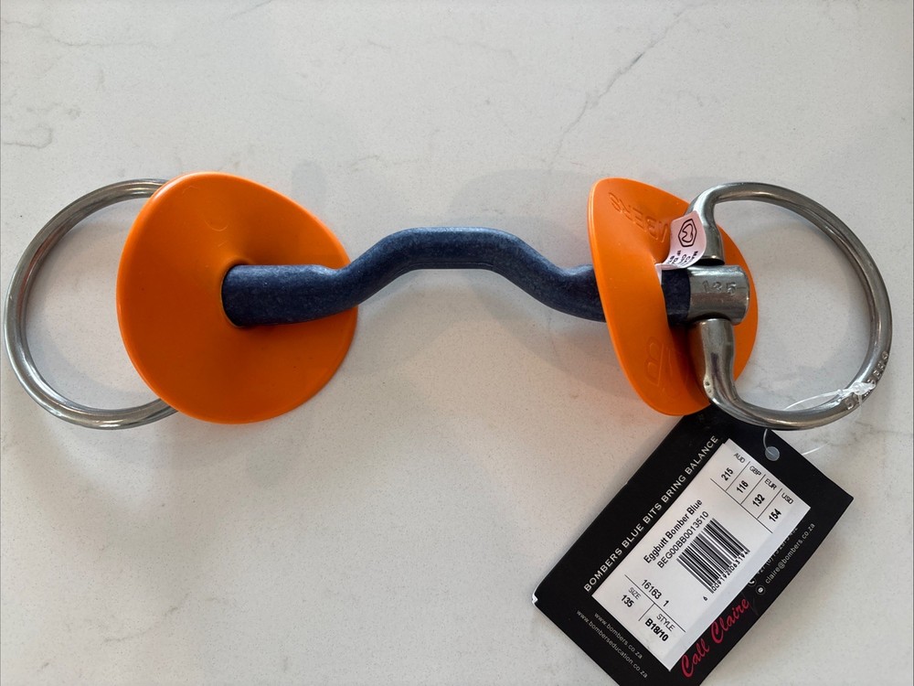 Bombers Blue Eggbutt Bit 135 mm, 5 1/4”