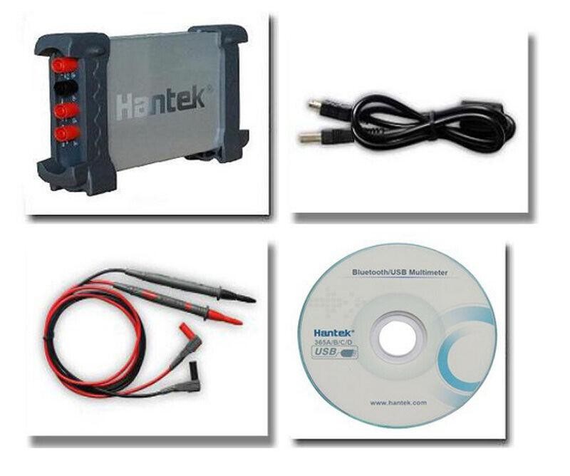 Hantek 365B USB Data Logger Recorder True RMS Digital Multimeter DMM PC Based