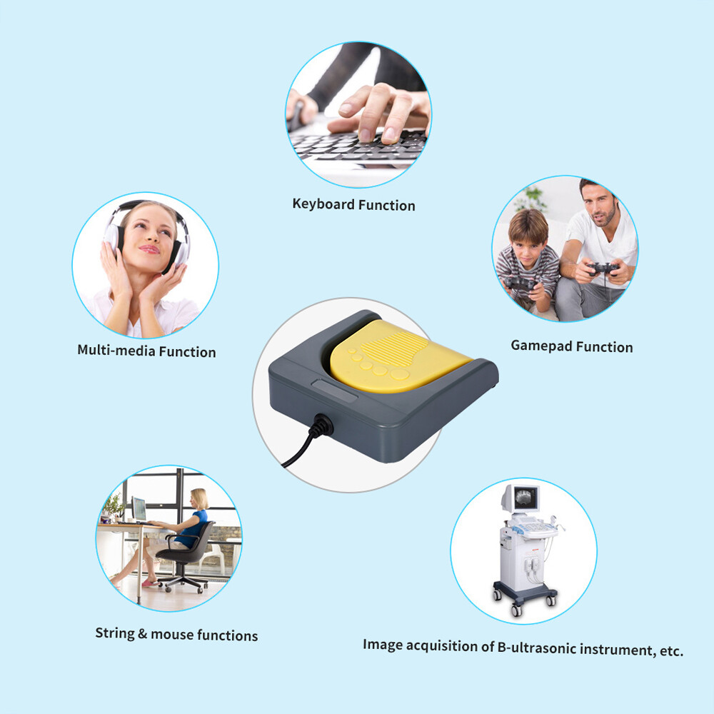 Foot switch pedal switch custom shortcut handle foot J4F0