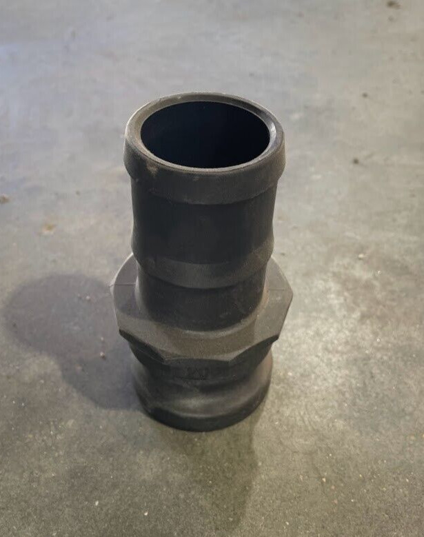 2" Type E Poly Camlock Male Adapter x Hose Barb Polypropylene E200PP