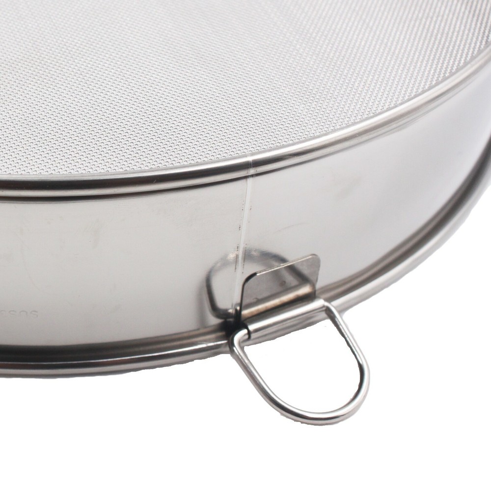 10 Inch Flour Sifter Round Fine Mesh Baking Strainer