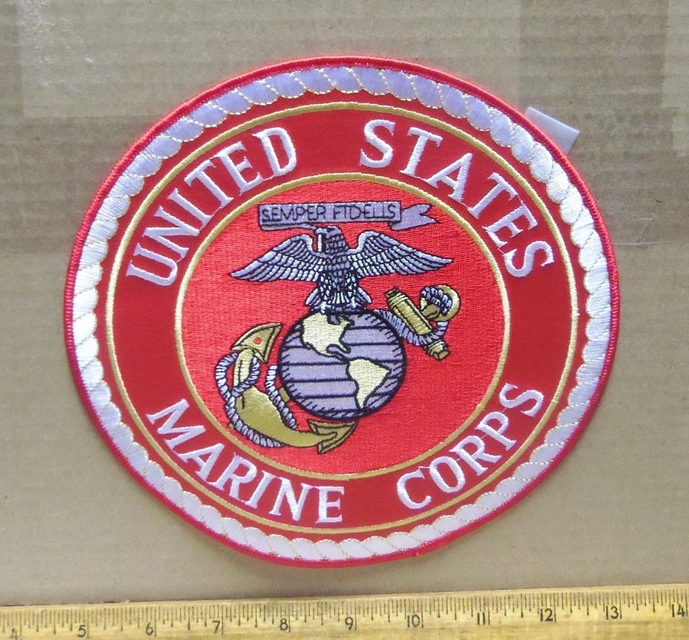 United States Marine Corps Embroidered Back Patch