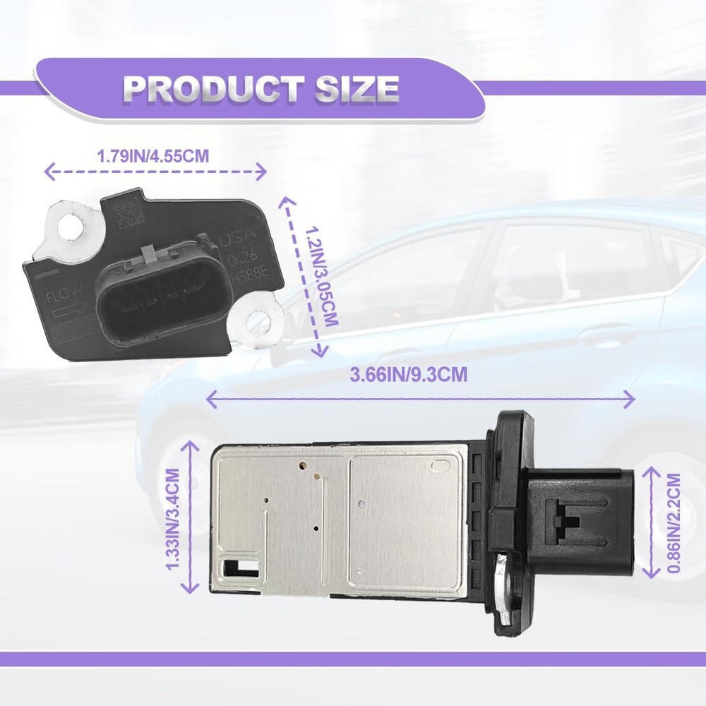 Mass Air Flow Sensor MAF Sensor Compatible with Ford Escape Expedition Explor...