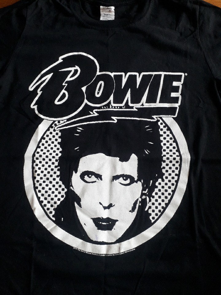David Bowie T Shirt Small