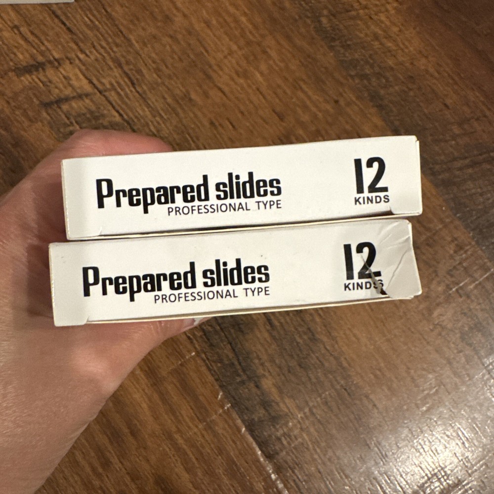 Prepared Slides Professional Type 12 Kinds