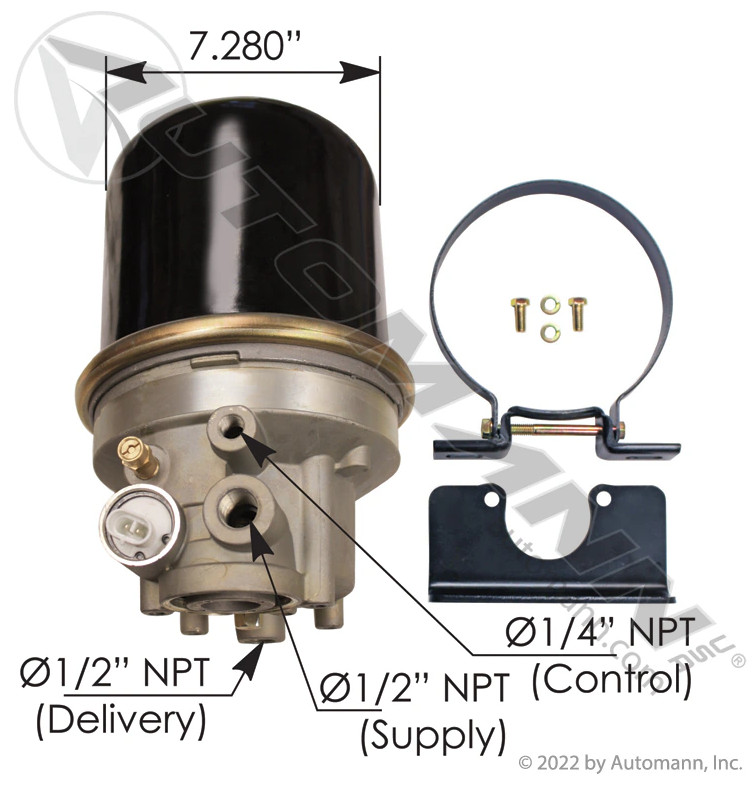 ADIP Type Air Dryer 12V