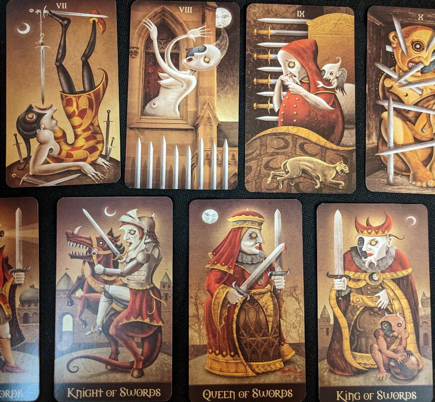 Deviant Moon Tarot Deck by Patrick Valenza