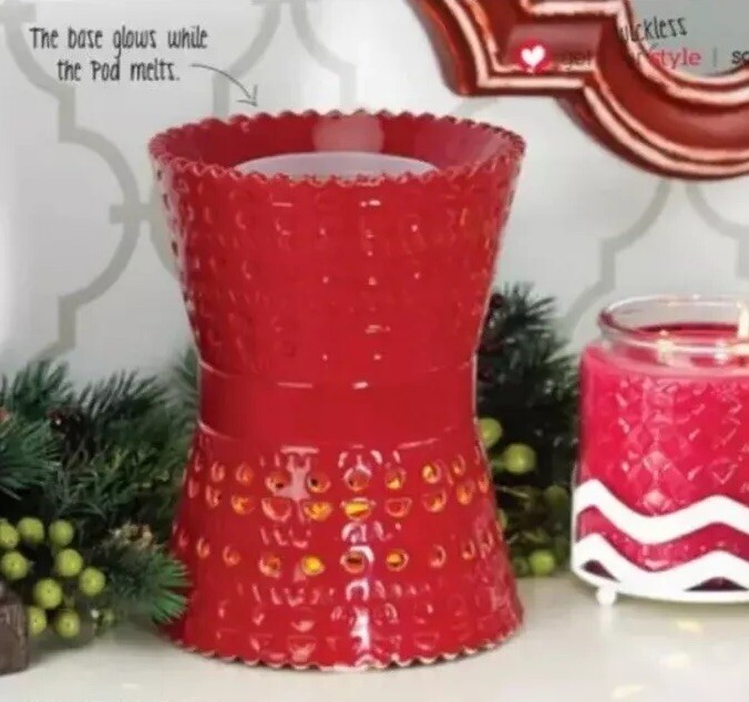 GOLD CANYON RUBY LIGHTS SCENT POD WARMER f31