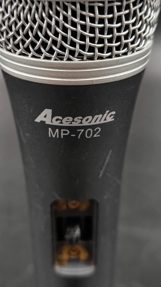 Acesonic MP-702 Microphone Used Working Black