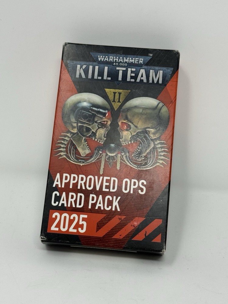 Kill Team approved Ops Card Pack 2024 Warhammer