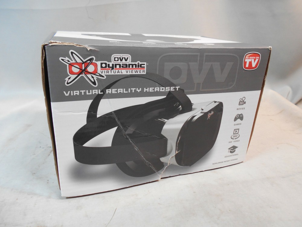 DVV Dynamic Virtual Viewer 3D Glasses Virtual Reality VR Headset