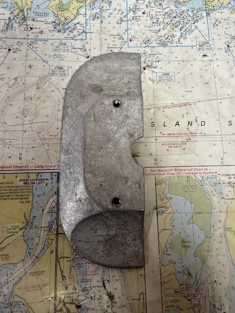 Quicksilver #821629 Plate Anode.