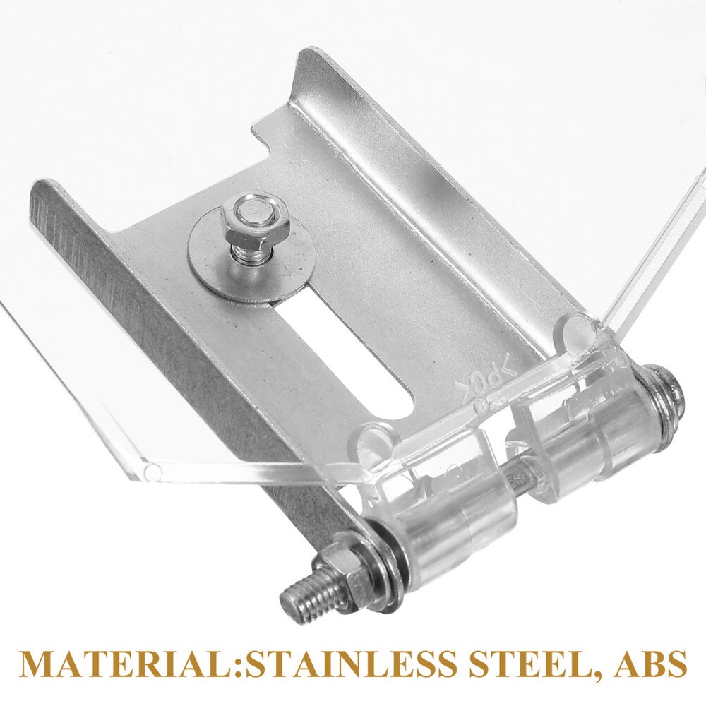 2PCS Bench Eye Eye Shield Replacement Stainless Steel Grinders Eyeshield Kit 。