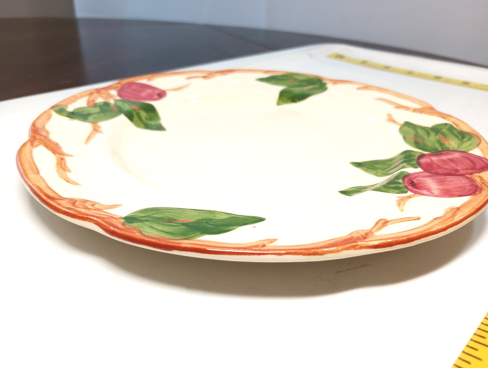 Franciscan vintage replacement plate apple themed