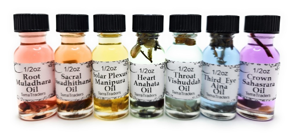7 Chakras Oils Set