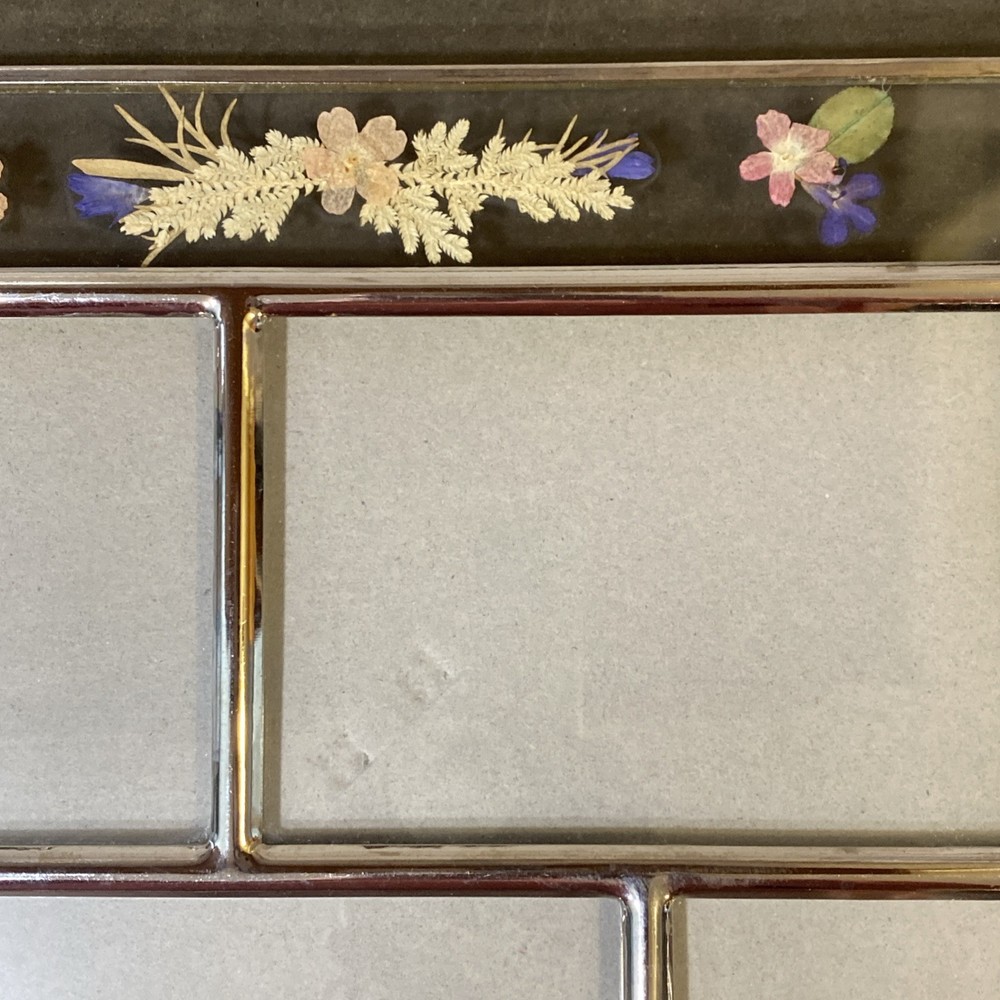 Pressed Flowers Glass Multi Size Picture Frame