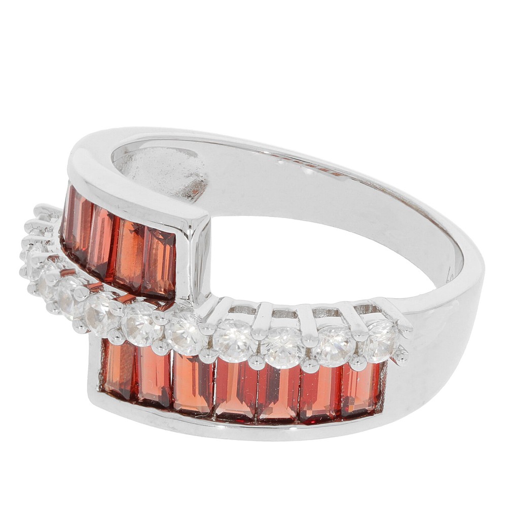 Sterling Silver Semi Mount Ring Setting Emerald OCT 4X2mm