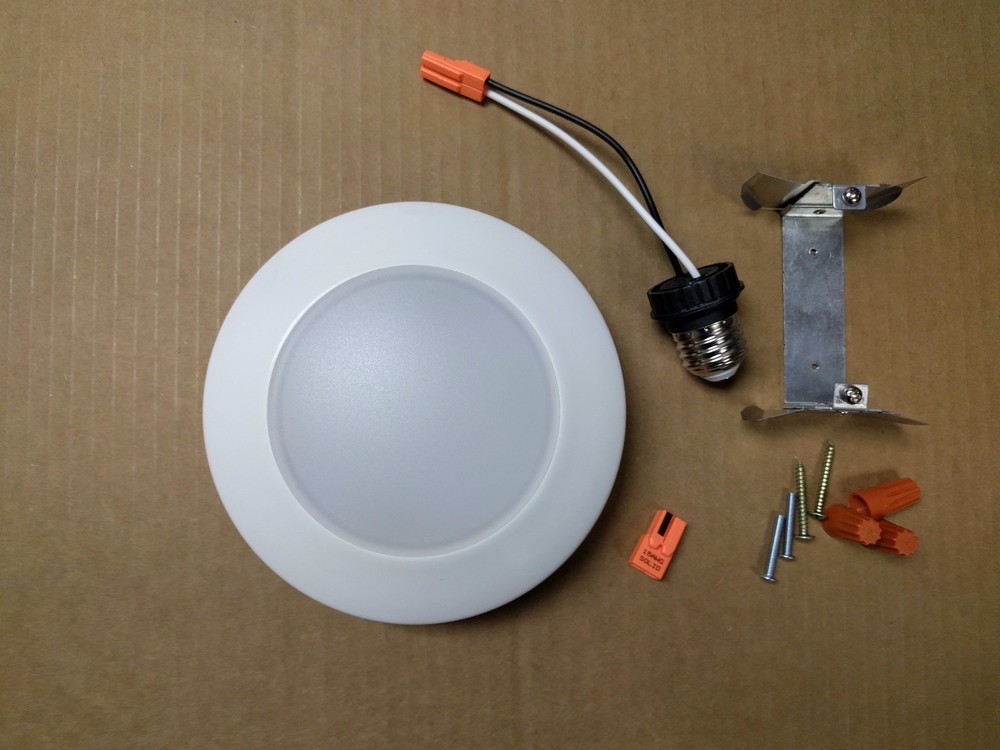 4" LED Retrofit Surface Disk Light Dimmable Ceiling Kit 3000K Warm White