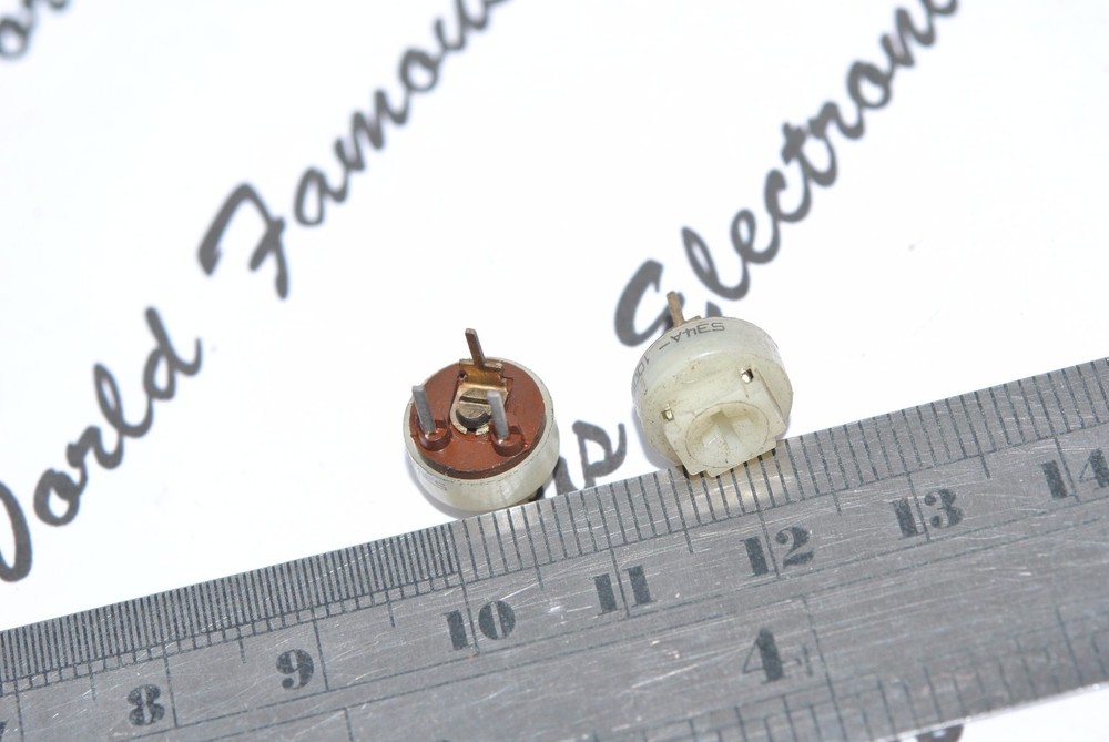 4pcs - 534A-100B 100R Type-B Trimmer / Potentiometer / Variable Resistor