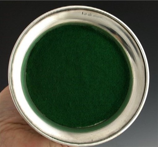 Pair 1930s German Silver Rose Design Candlesticks