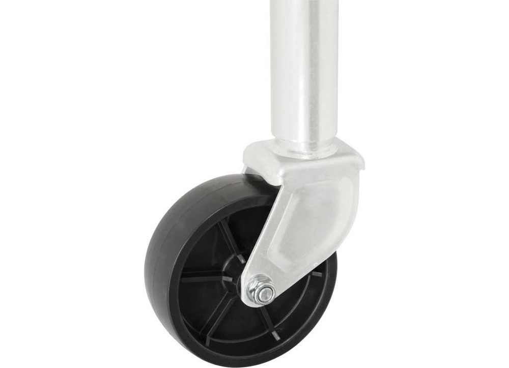 Curt 28912 Plastic Replacement Caster Wheel w/Bolt And Bushing