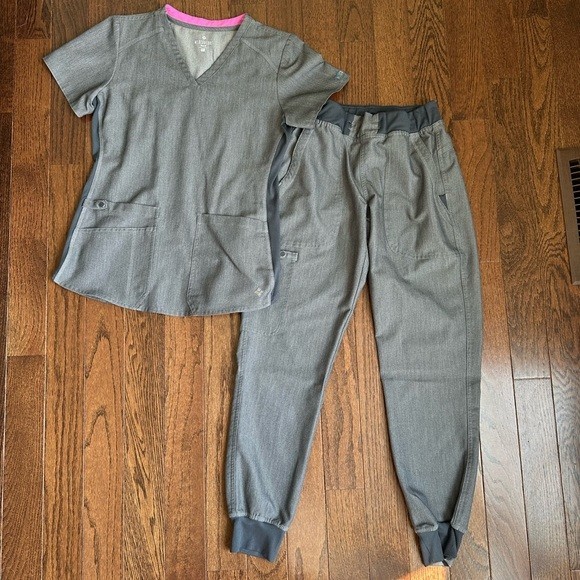 xs scrub set med couture