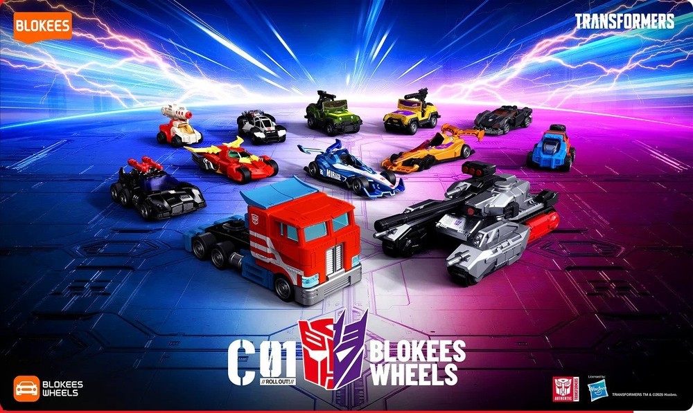 Transformers BLOKEES WHEELS WAVE 1 SEALED MYSTERY BOX! NEW! - BUNDLE & SAVE!